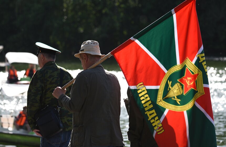 День пограничника отметили в Москве 9 фото