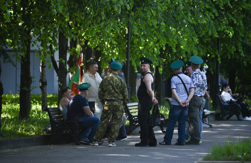 День пограничника отметили в Москве 10 фото