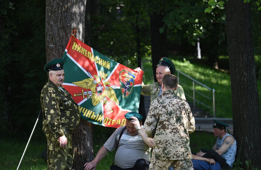 День пограничника отметили в Москве 3 фото
