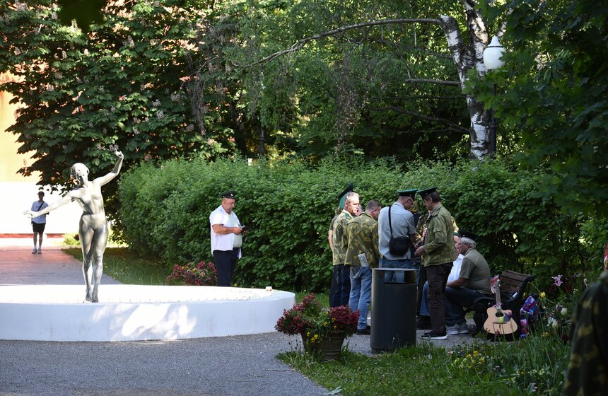 День пограничника отметили в Москве 6 фото