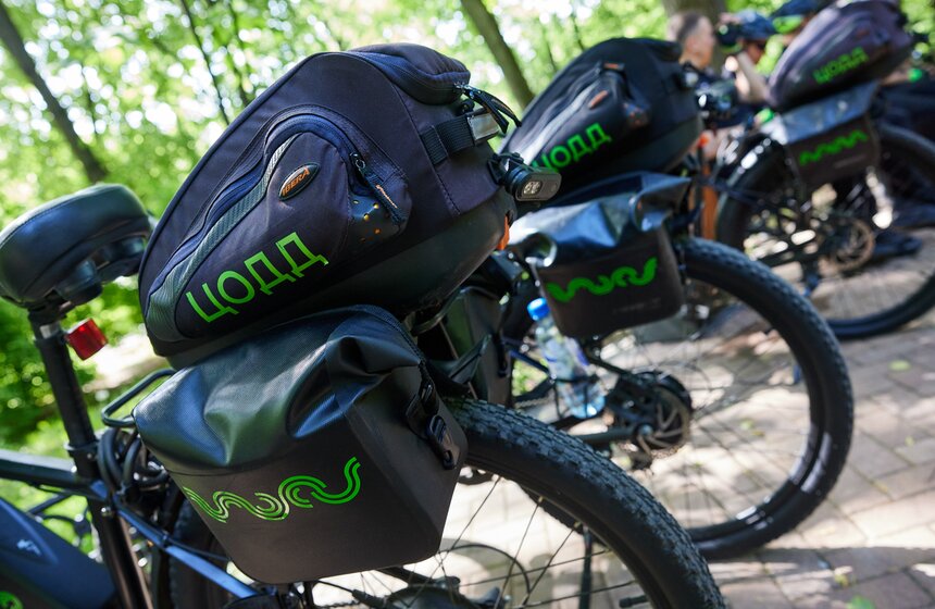 Велопатруль ЦОДД продолжил работу на улицах Москвы 4 фото