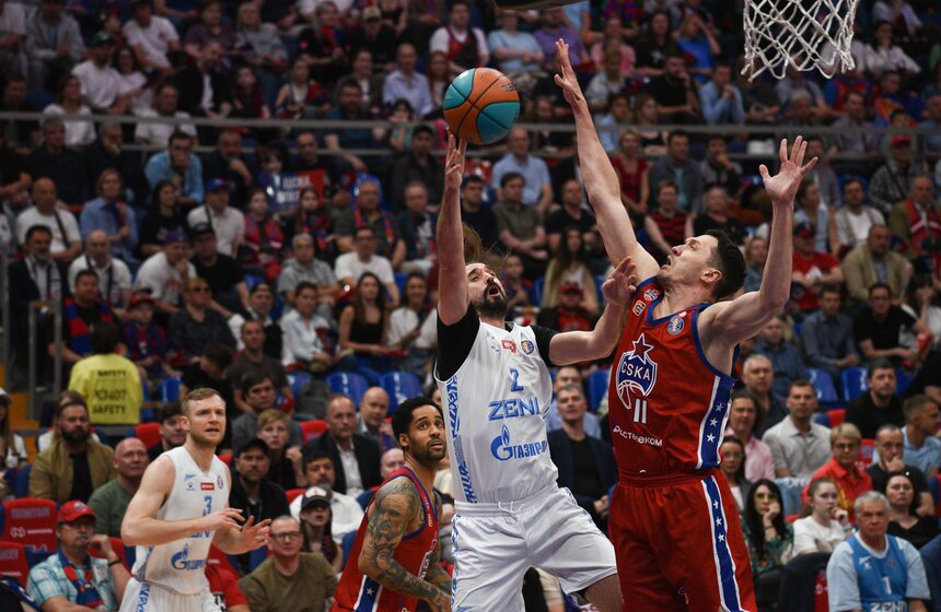 ЦСКА обыграл "Зенит" в четвертом матче финала Лиги ВТБ 13 фото