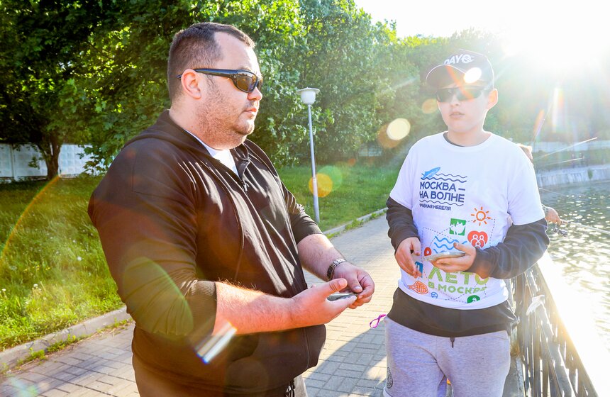 Чемпионат по рыбной ловле стартовал на фестивале "Москва – на волне. Рыбная неделя" 14 фото