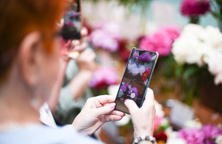 Выставка "Пионы России" стартовала в Москве 2 фото