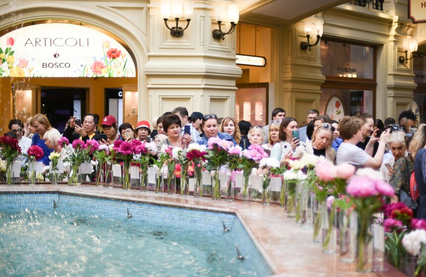 Выставка "Пионы России" стартовала в Москве 8 фото