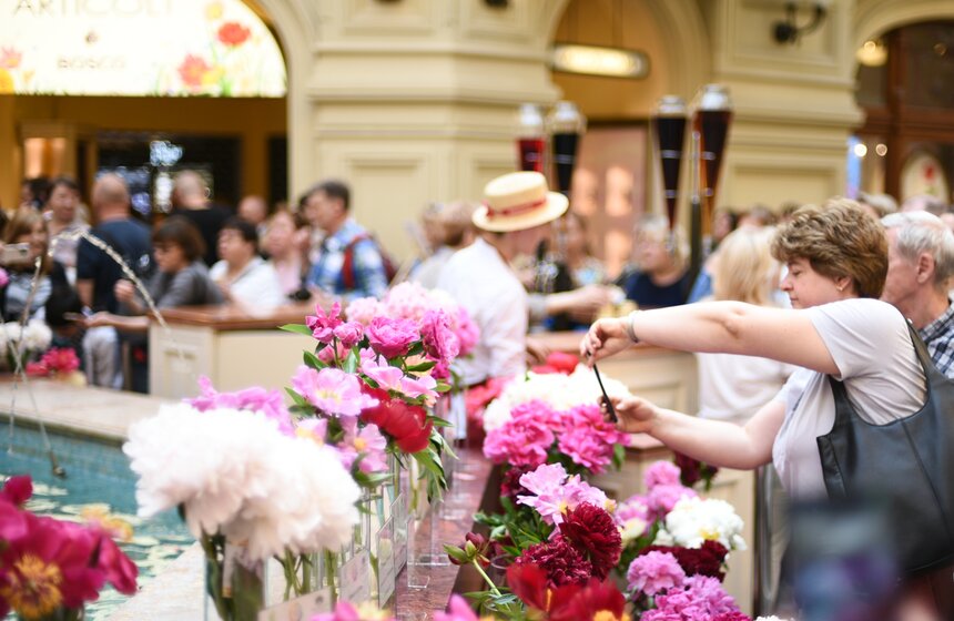 Выставка "Пионы России" стартовала в Москве 11 фото