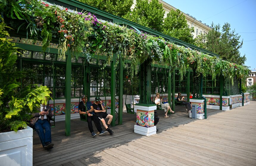 Новые площадки фестиваля "Сады и цветы" открылись в Москве 15 фото