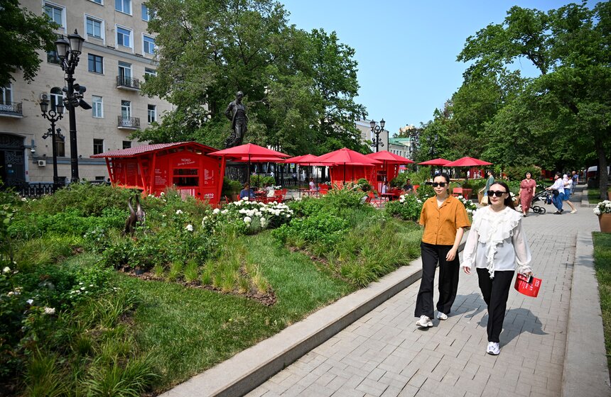 Новые площадки фестиваля "Сады и цветы" открылись в Москве 5 фото