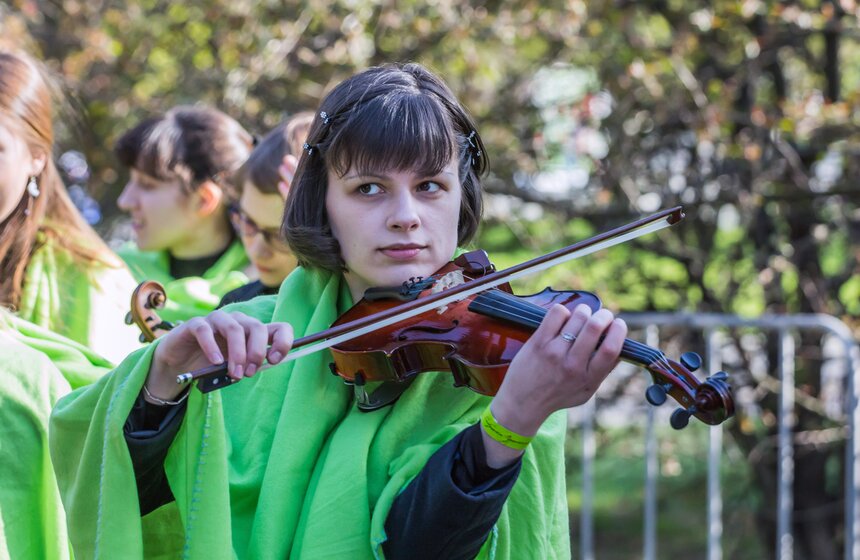 В парке "Музеон" состоялся финал проекта "Бабушка Пушкина" 4 фото