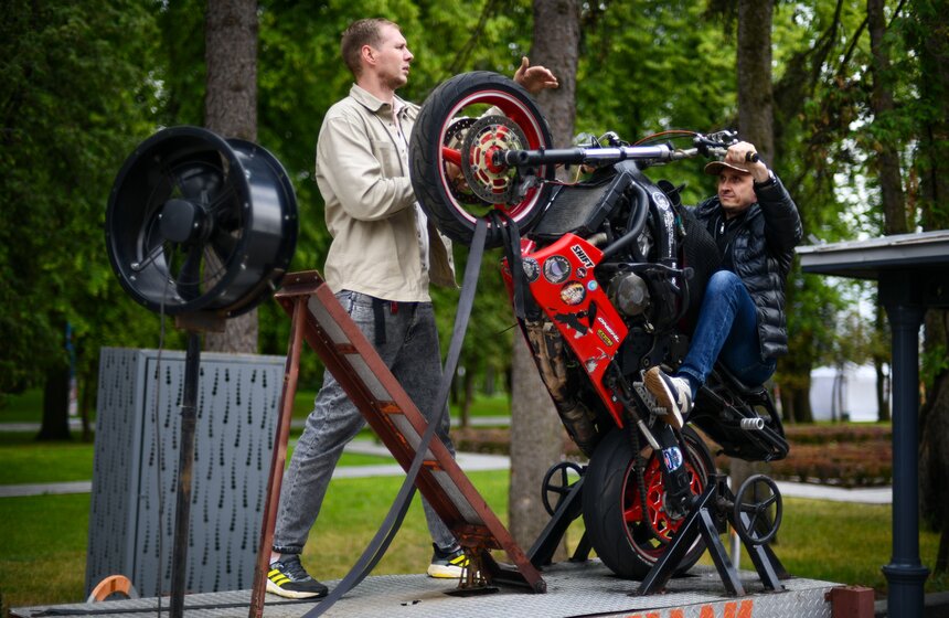День мотоциклиста прошел на Северном речном вокзале 21 фото