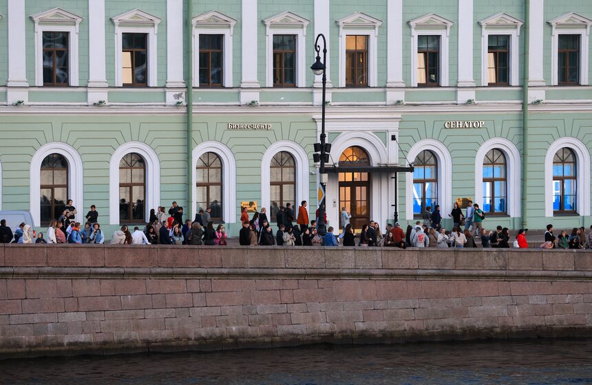 В Петербурге состоялась первая репетиция "Алых парусов" 4 фото