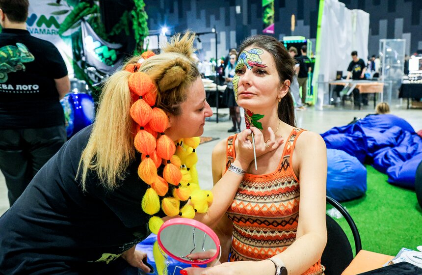 В Москве прошла выставка-продажа террариумных животных и оборудования "Рептилиум" 12 фото