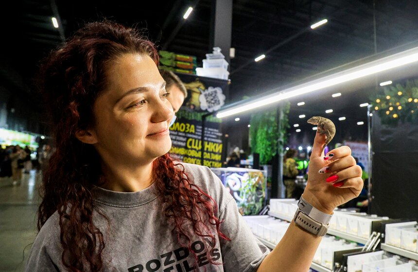 В Москве прошла выставка-продажа террариумных животных и оборудования "Рептилиум" 10 фото