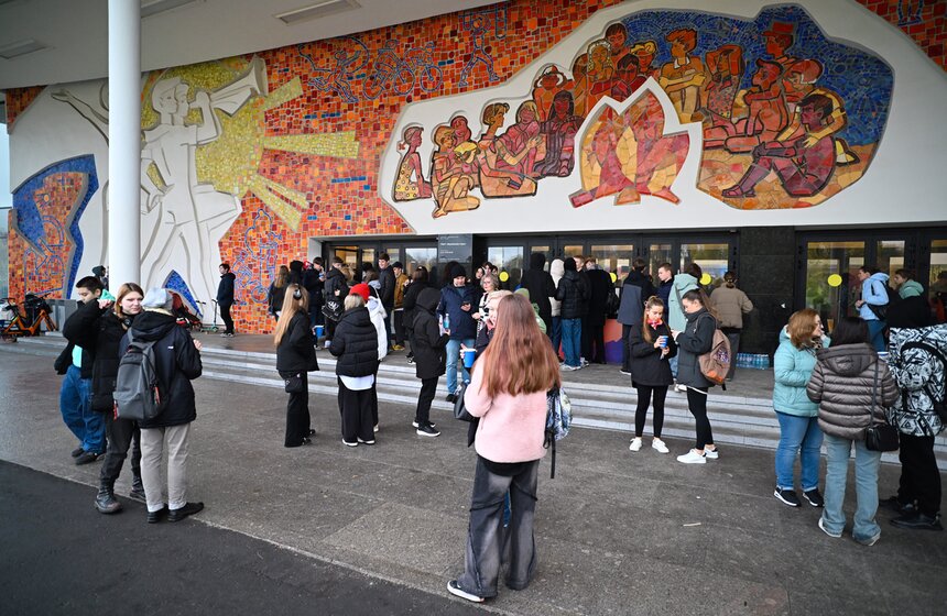 Фестиваль колледжей прошел в Московском дворце пионеров 26 фото