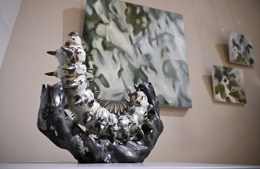 Выставка "Трын*Трава. Современный русский стиль" проходит в Москве 19 фото