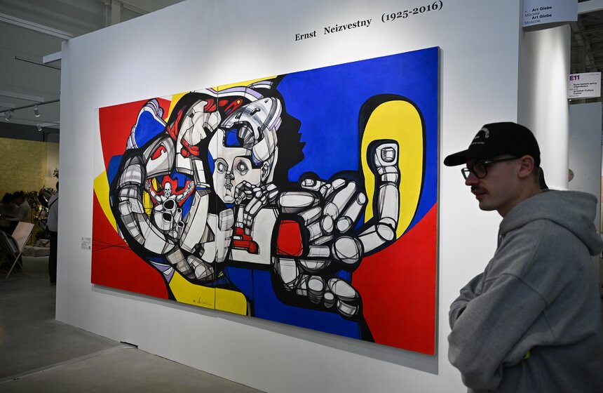 Ярмарка современного искусства Cosmoscow прошла в "Тимирязев центре" 27 фото