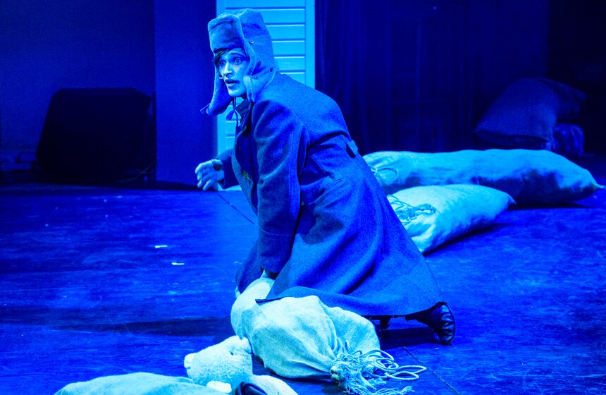 Версию мюзикла "Курс Норд-Ост" представили в учебном театре ГИТИСа 27 фото