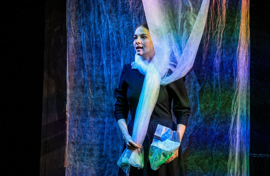 Версию мюзикла "Курс Норд-Ост" представили в учебном театре ГИТИСа 15 фото