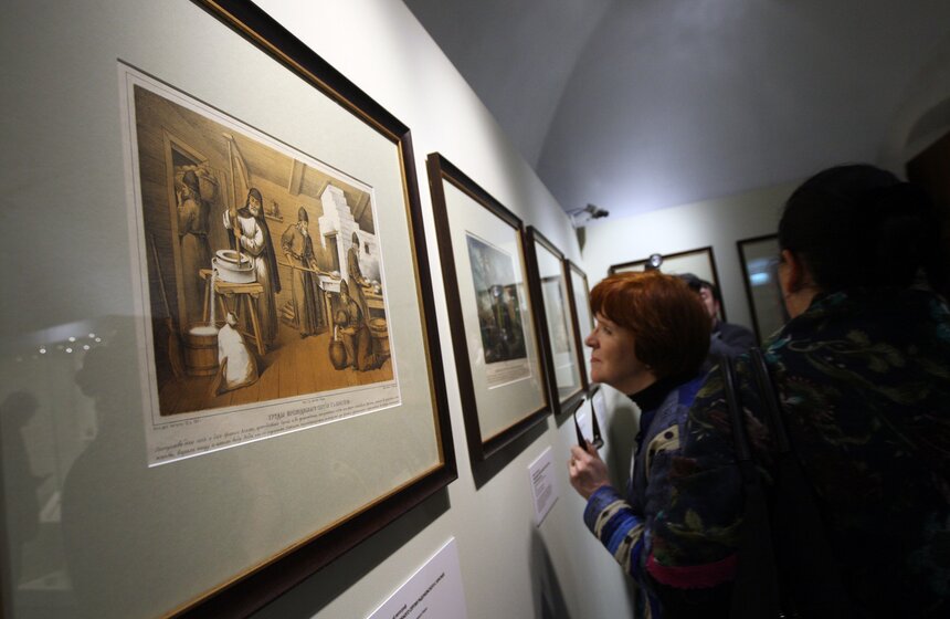 Выставка "Преподобный Сергий Радонежский" в "Коломенском" 15 фото