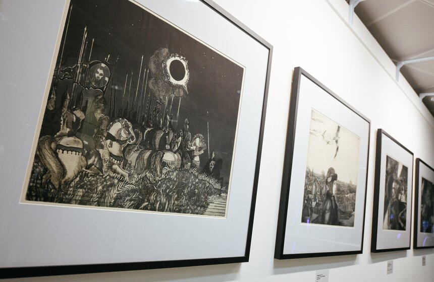 Выставка живописи "Русь литературная" проходит в "Манеже" 13 фото