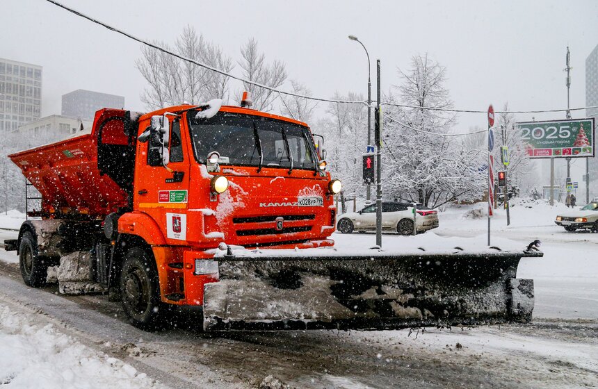 Снегопад накрыл Москву 31 декабря 22 фото