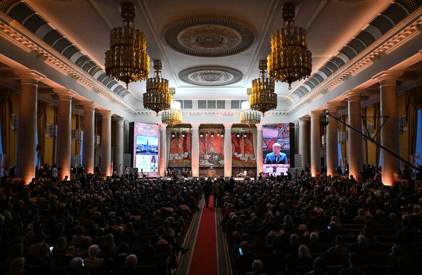 В МГУ прошло торжественное заседание к 270-летию университета 4 фото