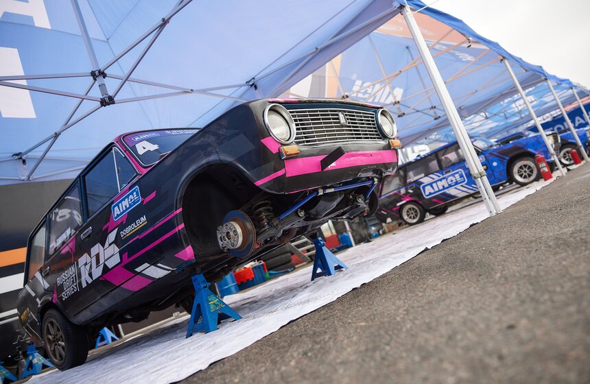 Зимний кубок Российской дрифт серии прошел в Москве 4 фото