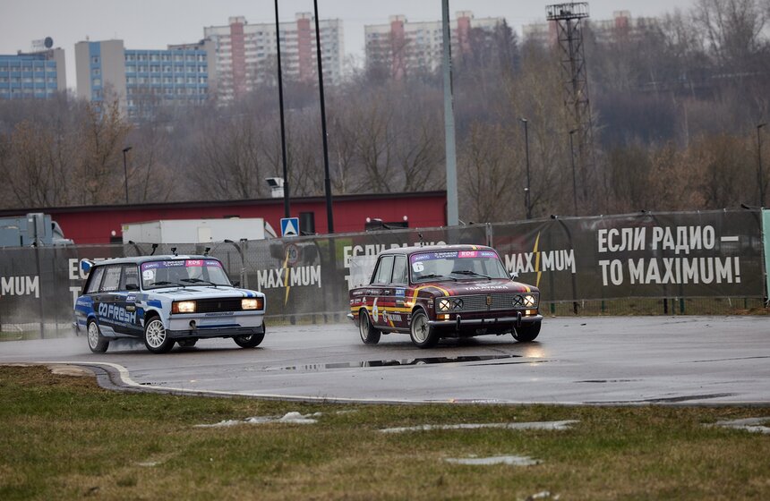 Зимний кубок Российской дрифт серии прошел в Москве 17 фото