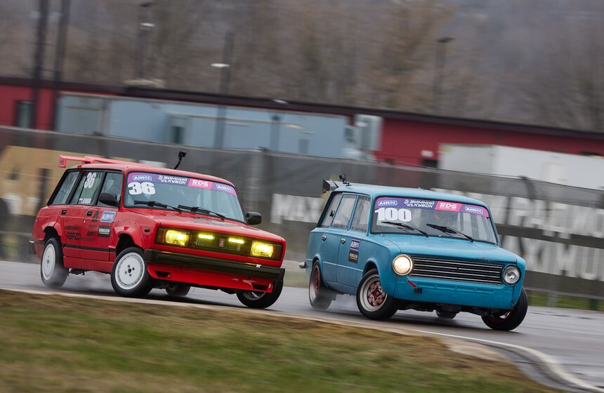 Зимний кубок Российской дрифт серии прошел в Москве 23 фото