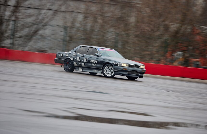 Зимний кубок Российской дрифт серии прошел в Москве 8 фото