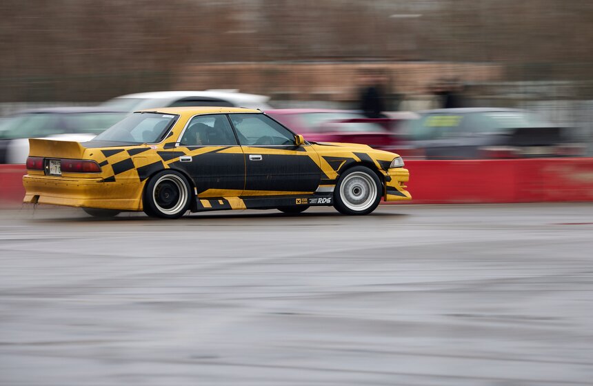 Зимний кубок Российской дрифт серии прошел в Москве 12 фото