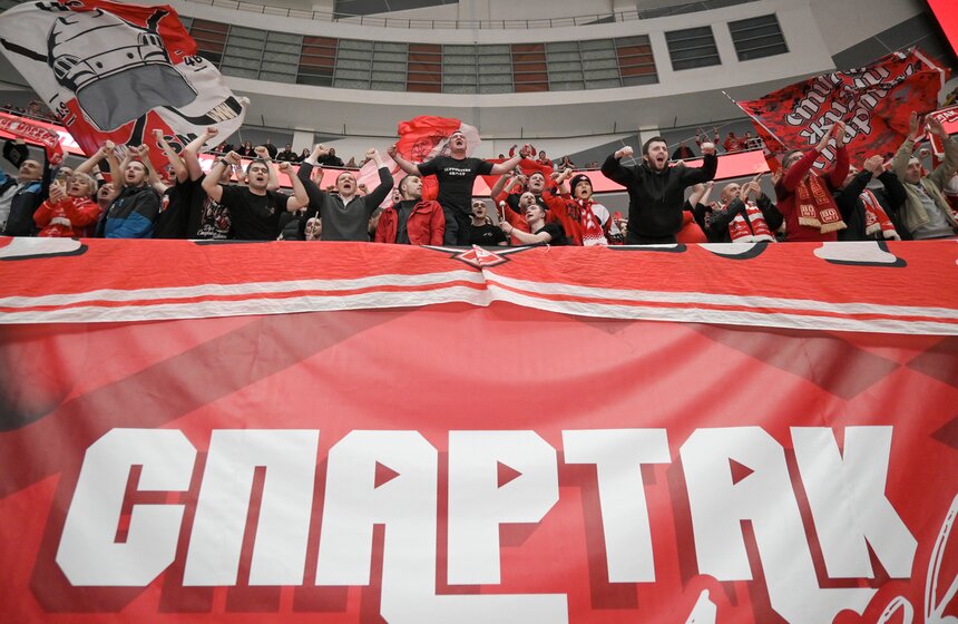 "Спартак" обыграл ЦСКА в матче КХЛ 28 фото