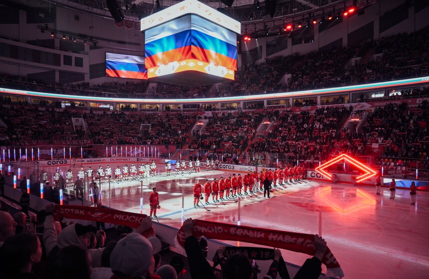 "Спартак" обыграл ЦСКА в матче КХЛ 1 фото