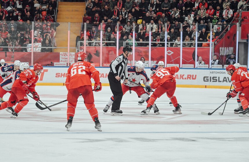 "Спартак" обыграл ЦСКА в матче КХЛ 2 фото
