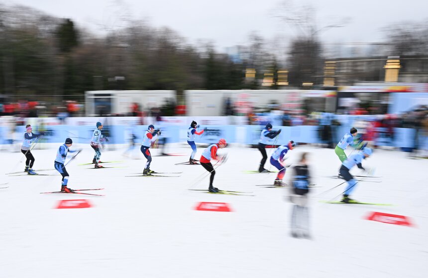 В "Лужниках" прошли лыжные соревнования TOPSKI FAMILY 15 фото