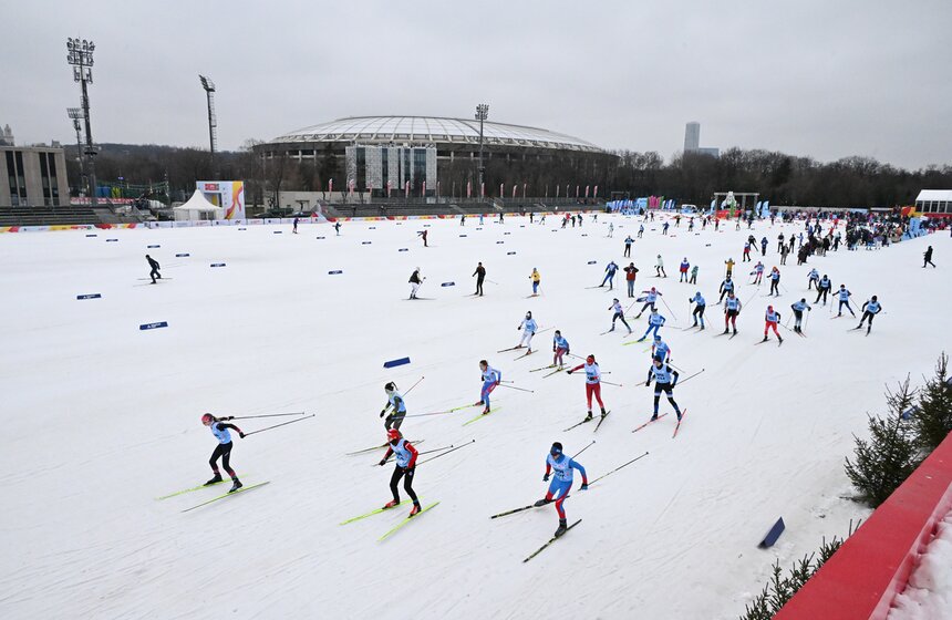 В "Лужниках" прошли лыжные соревнования TOPSKI FAMILY 5 фото