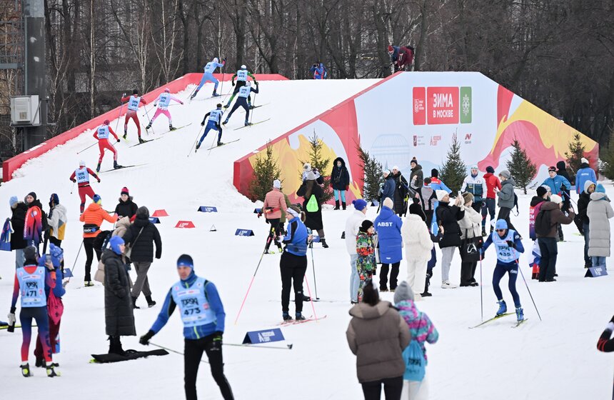 В "Лужниках" прошли лыжные соревнования TOPSKI FAMILY 18 фото