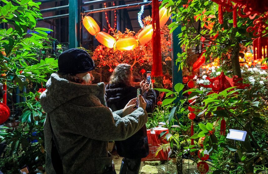 В "Аптекарском огороде" начался фестиваль китайского Нового года 15 фото