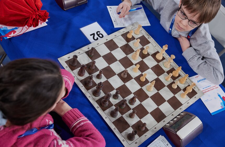 Зимний шахматный турнир "Московский спорт" прошел во Дворце Ирины Винер 14 фото