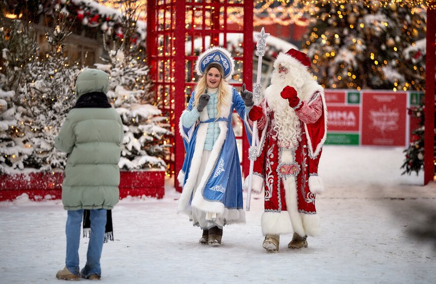Зимняя культурная программа стартовала в кинопарке "Москино" 14 фото
