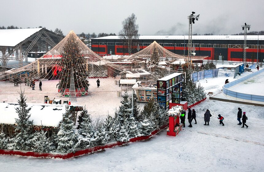 Зимняя культурная программа стартовала в кинопарке "Москино" 19 фото