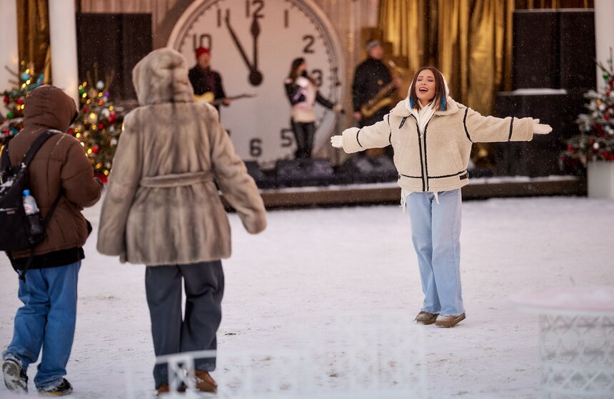 Зимняя культурная программа стартовала в кинопарке "Москино" 26 фото