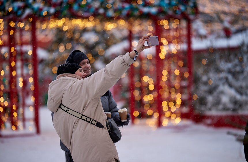 Зимняя культурная программа стартовала в кинопарке "Москино" 13 фото