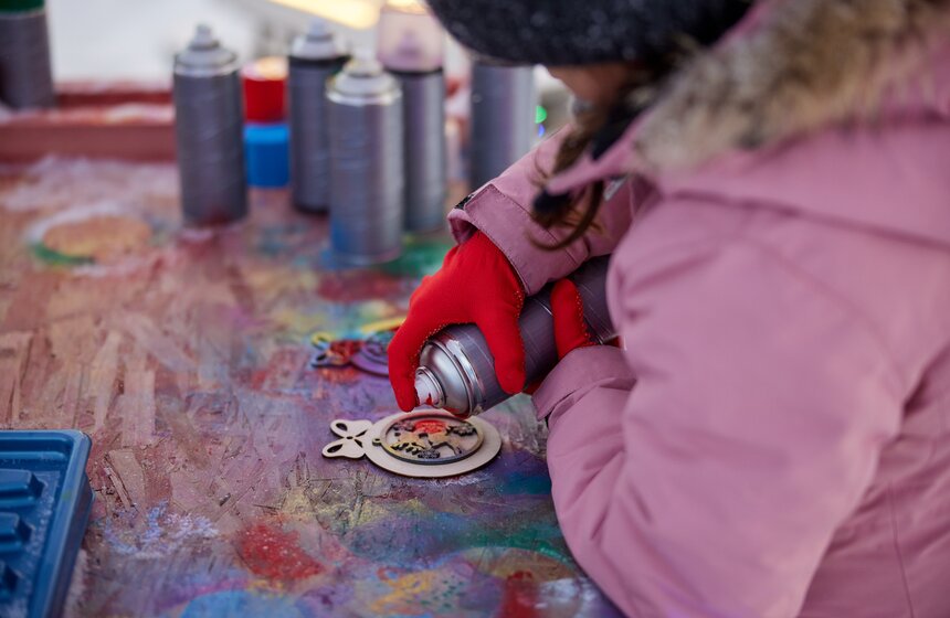 Зимняя культурная программа стартовала в кинопарке "Москино" 7 фото