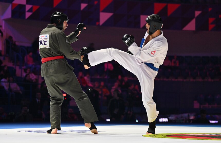 Чемпионат мира по рукопашному бою в абсолютной весовой категории прошел в Москве 16 фото