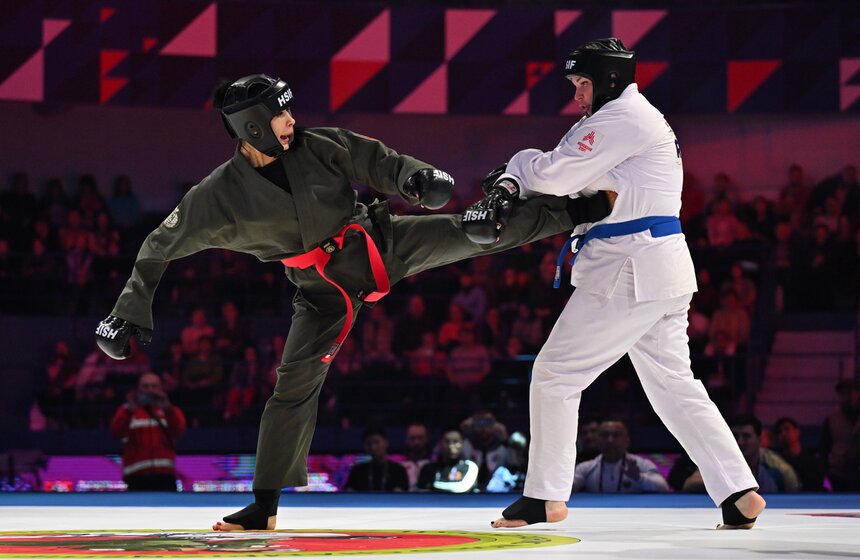Чемпионат мира по рукопашному бою в абсолютной весовой категории прошел в Москве 9 фото