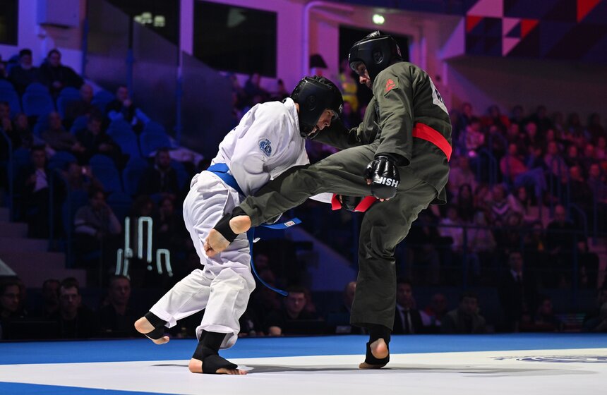 Чемпионат мира по рукопашному бою в абсолютной весовой категории прошел в Москве 14 фото