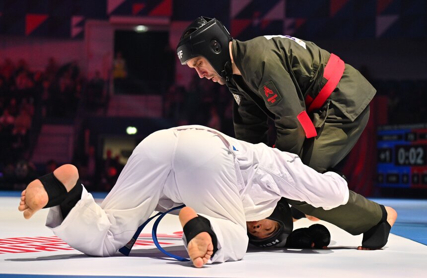 Чемпионат мира по рукопашному бою в абсолютной весовой категории прошел в Москве 12 фото