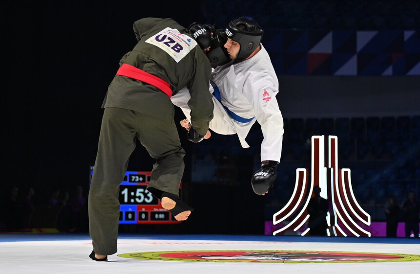 Чемпионат мира по рукопашному бою в абсолютной весовой категории прошел в Москве 34 фото