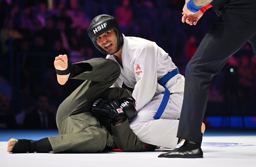 Чемпионат мира по рукопашному бою в абсолютной весовой категории прошел в Москве 17 фото